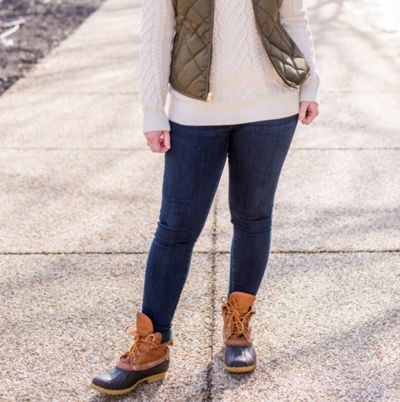 OUTWOODS Duck Boots by Rain Faux Leather Waterproof Rubber Ankle lBoots … - Picture 5 of 12